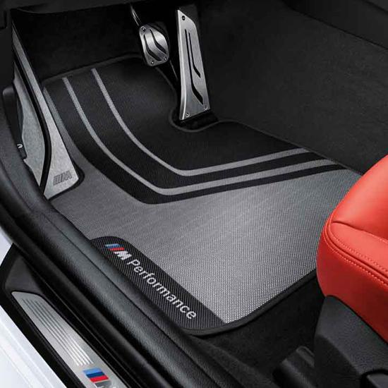 F87 M2 M Performance Floor Mats Front Set - F87 M2 (51-47-2-407-299)