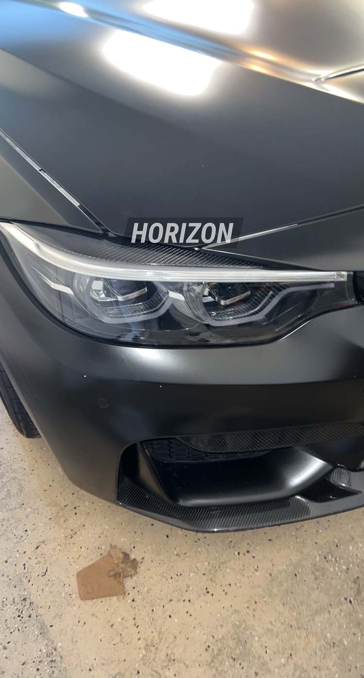 Carbon Fiber Eyelid Headlight Covers - F80 M3 | F82 M4 | F3X 4-Series