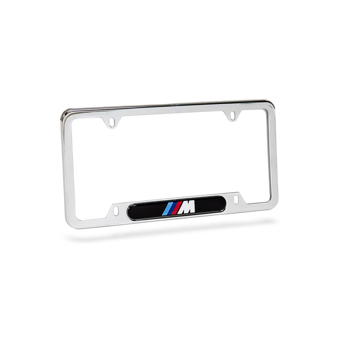 OEM BMW M Logo License Plate Frames