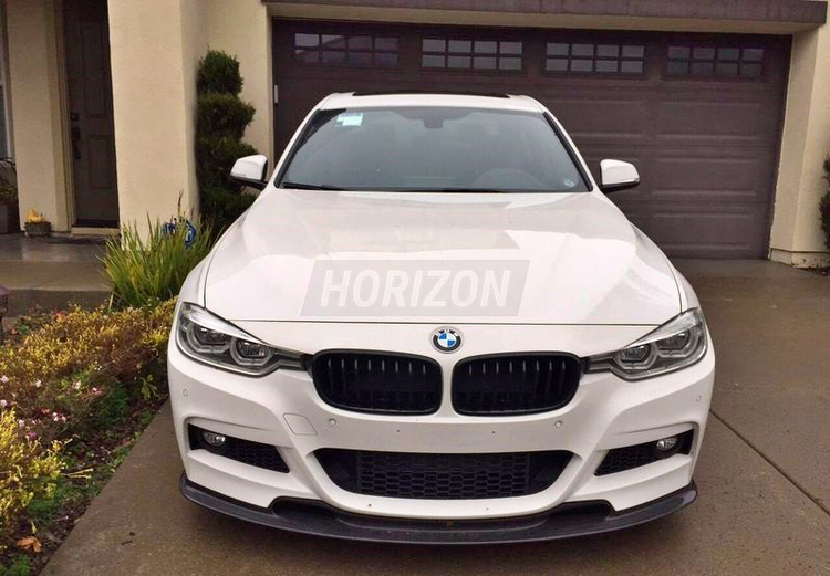 VARIS STYLE CARBON FIBER FRONT LIP - F3X 3-SERIES M SPORT / MTECH