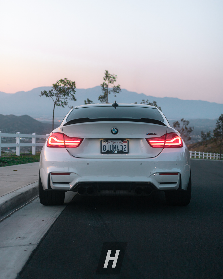 CS V1 CARBON FIBER TRUNK LIP / SPOILER - F82 M4