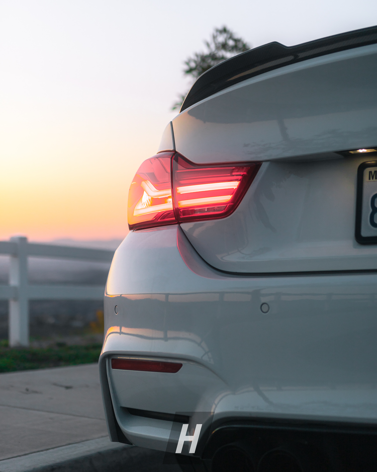 CS V1 CARBON FIBER TRUNK LIP / SPOILER - F82 M4
