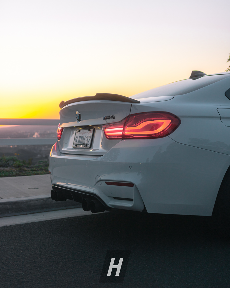 CS V1 CARBON FIBER TRUNK LIP / SPOILER - F82 M4