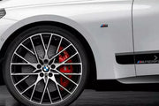 BMW M Fender Emblem Set - Gloss Black