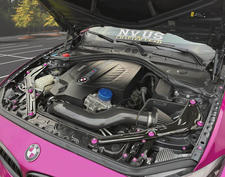 Downstar Billet Engine Bay Hardware Kit - F87 M2 (NON-COMP)