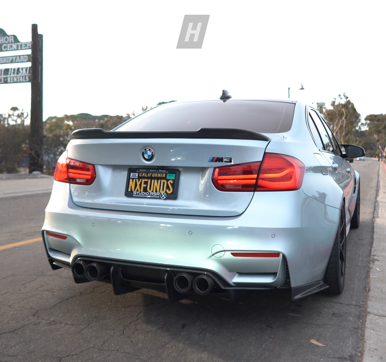 CS V1 CARBON FIBER TRUNK SPOILER - F80 M3 | F30 3-SERIES