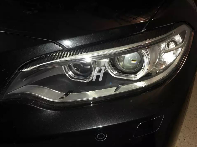 Carbon Fiber Headlight Covers - F22 2-Series | F87 M2 / M2C