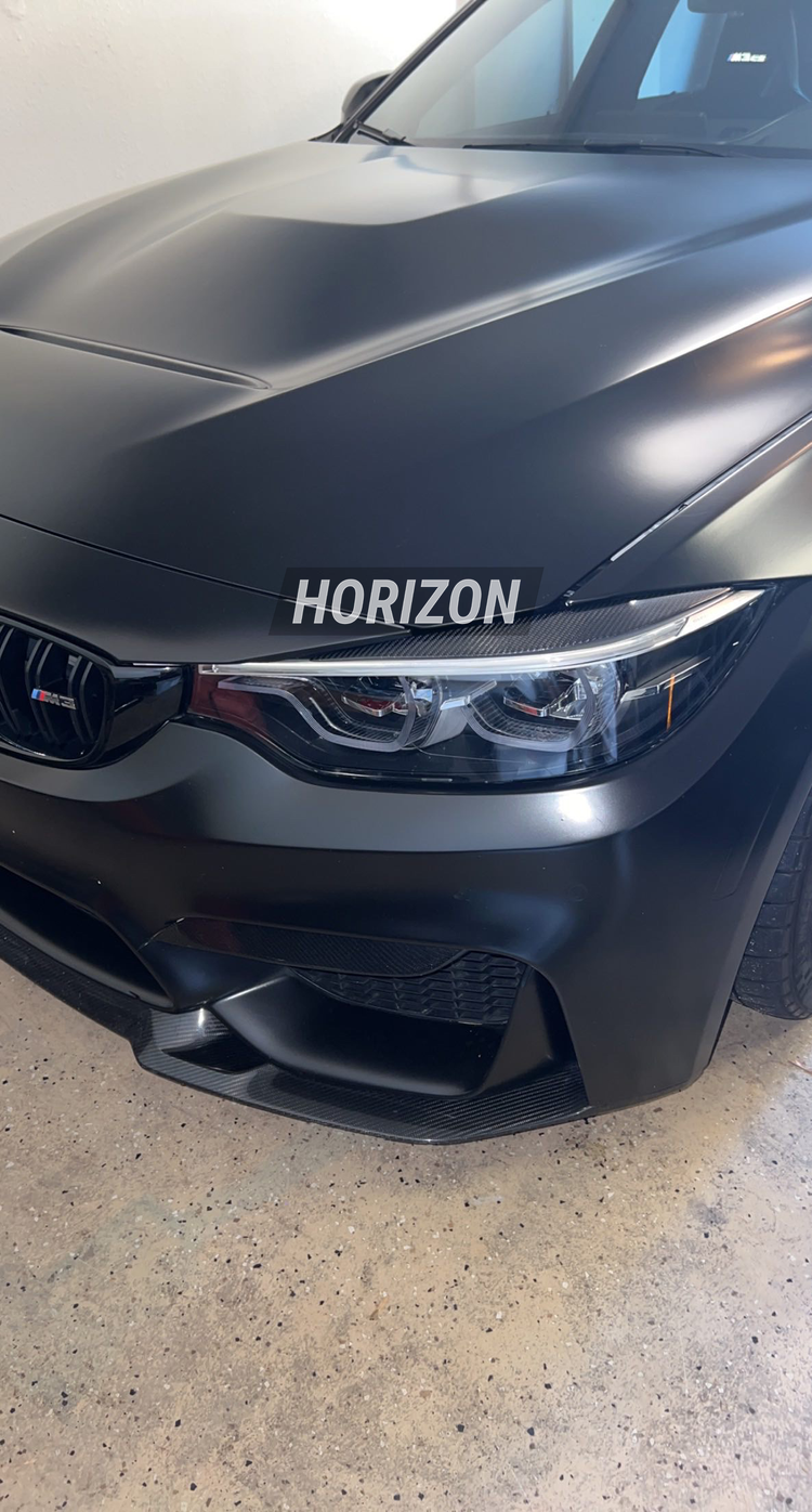 Carbon Fiber Eyelid Headlight Covers - F80 M3 | F82 M4 | F3X 4-Series