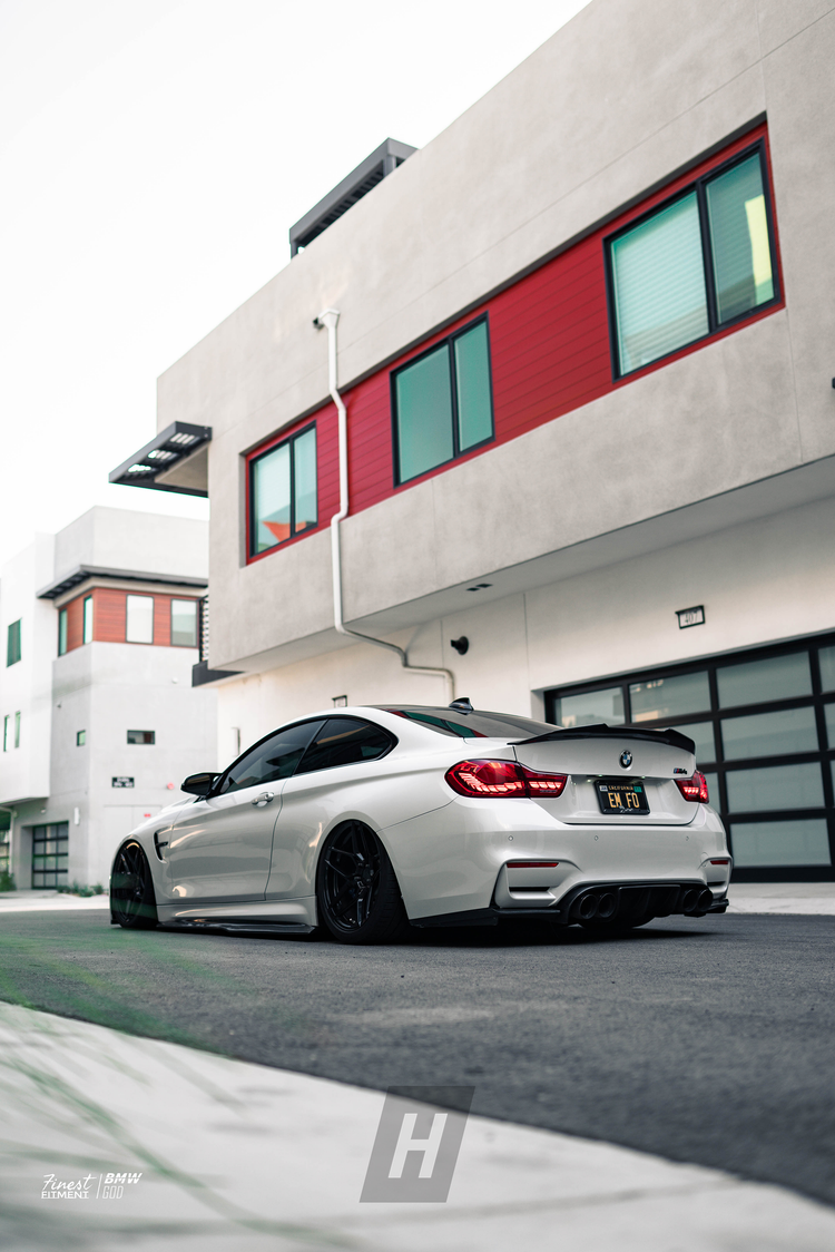 P STYLE (HIGH KICK) CARBON FIBER TRUNK LIP / SPOILER - F82 / F83 M4