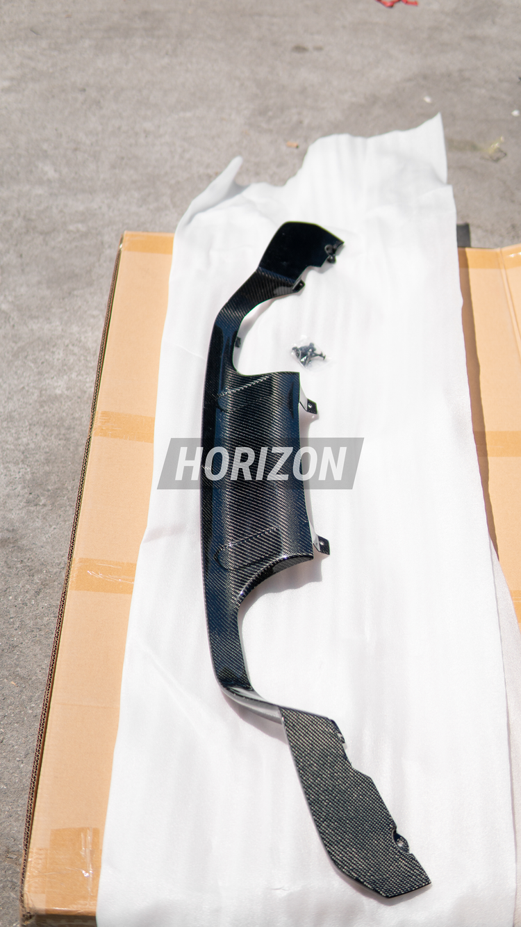 P Style Carbon Fiber Diffuser w/ Carbon Undertray - F80 M3 | F82/F83 M4