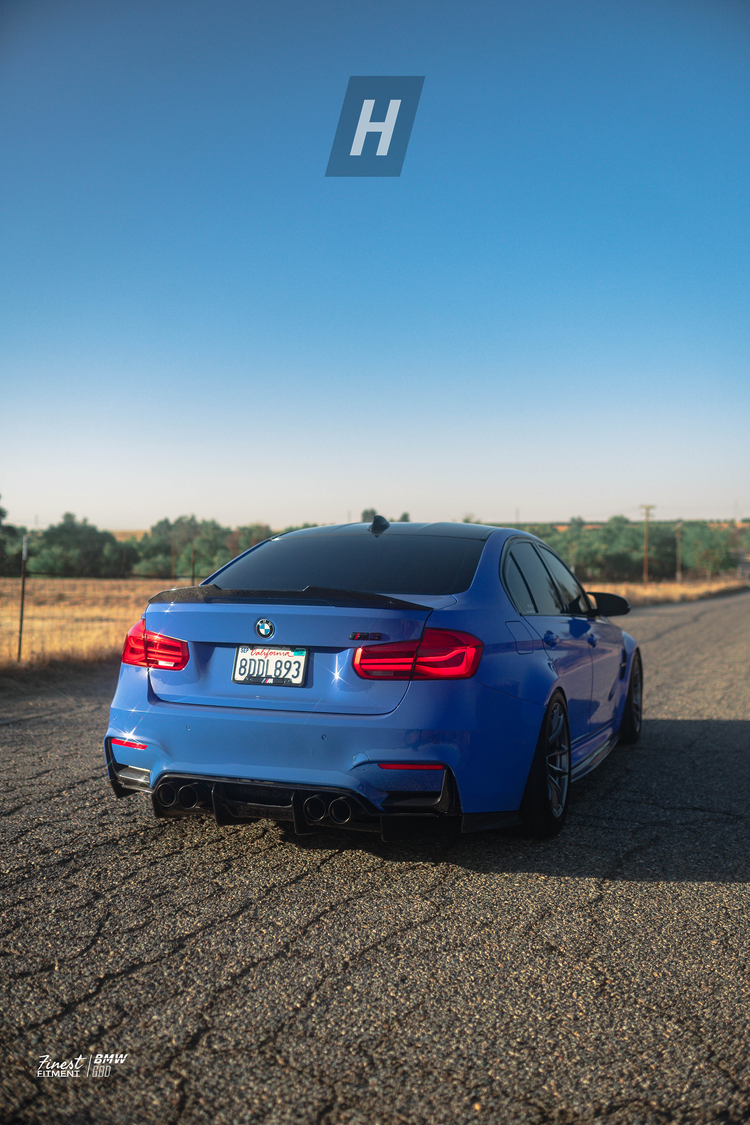 P Style Carbon Fiber Diffuser w/ Carbon Undertray - F80 M3 | F82/F83 M4