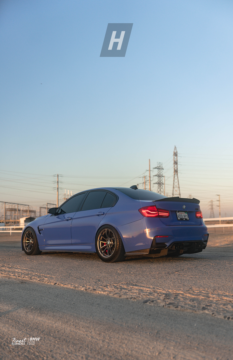 P Style Carbon Fiber Diffuser w/ Carbon Undertray - F80 M3 | F82/F83 M4