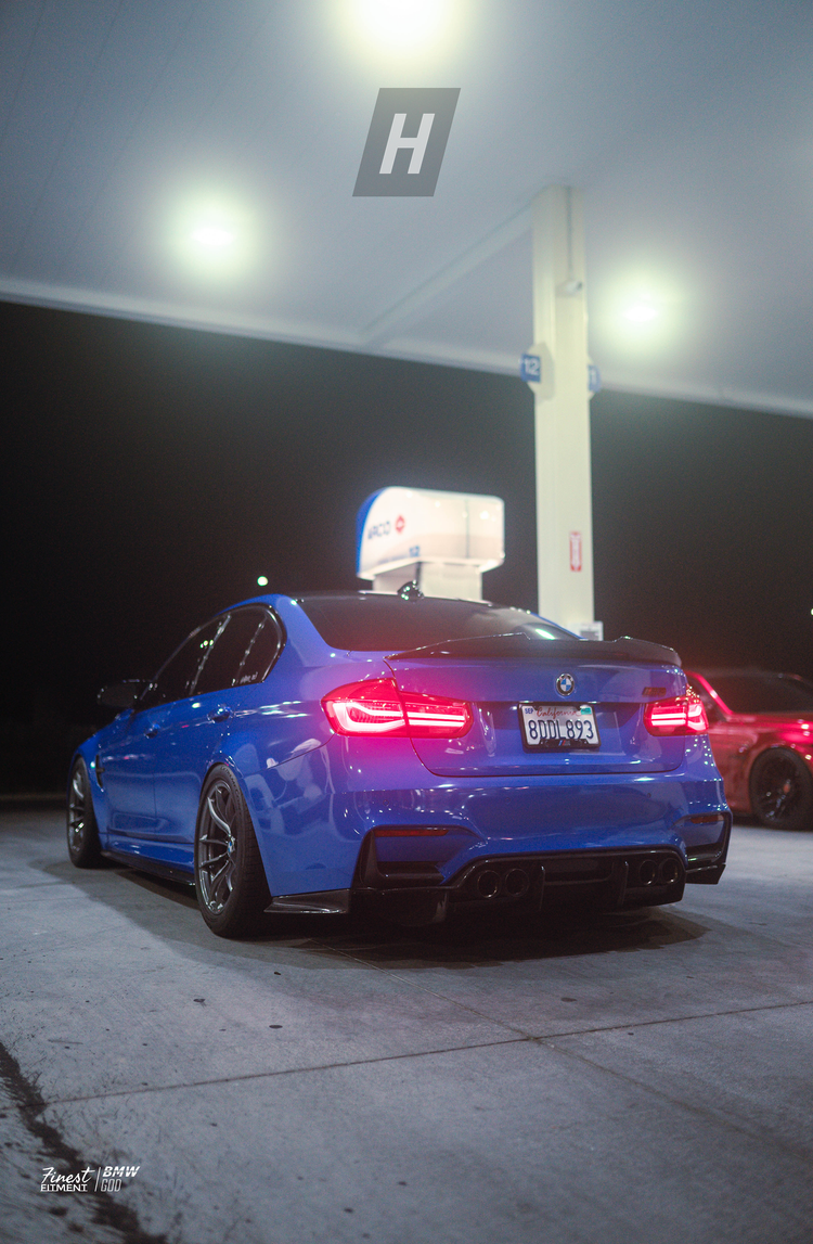 P Style Carbon Fiber Diffuser w/ Carbon Undertray - F80 M3 | F82/F83 M4
