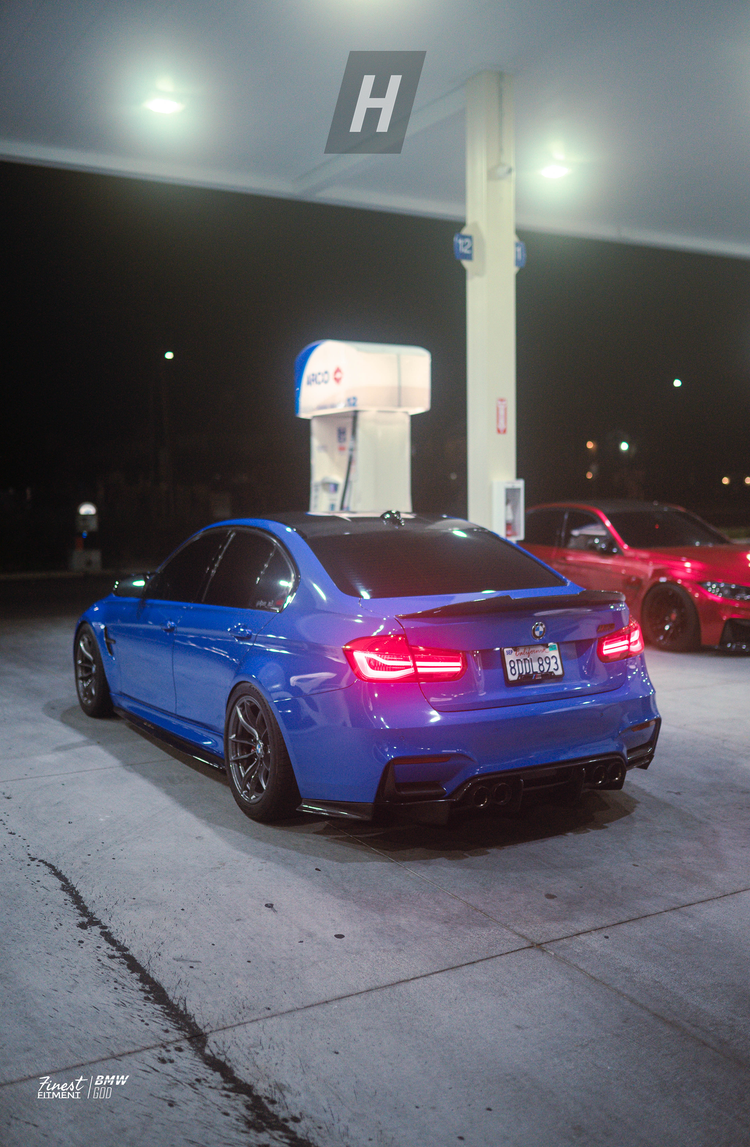 P Style (High Kick) Carbon Fiber Trunk Lip / Spoiler - F80 M3 | F30 3-SERIES