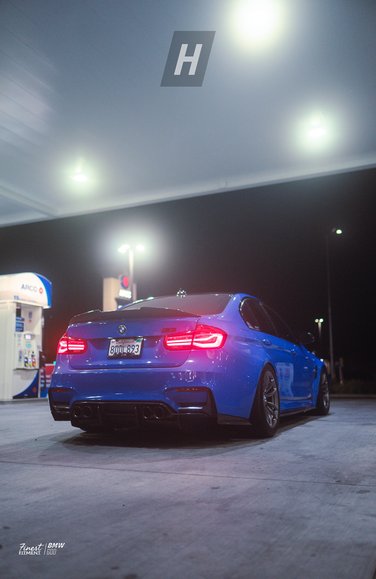 P Style Carbon Fiber Diffuser w/ Carbon Undertray - F80 M3 | F82/F83 M4