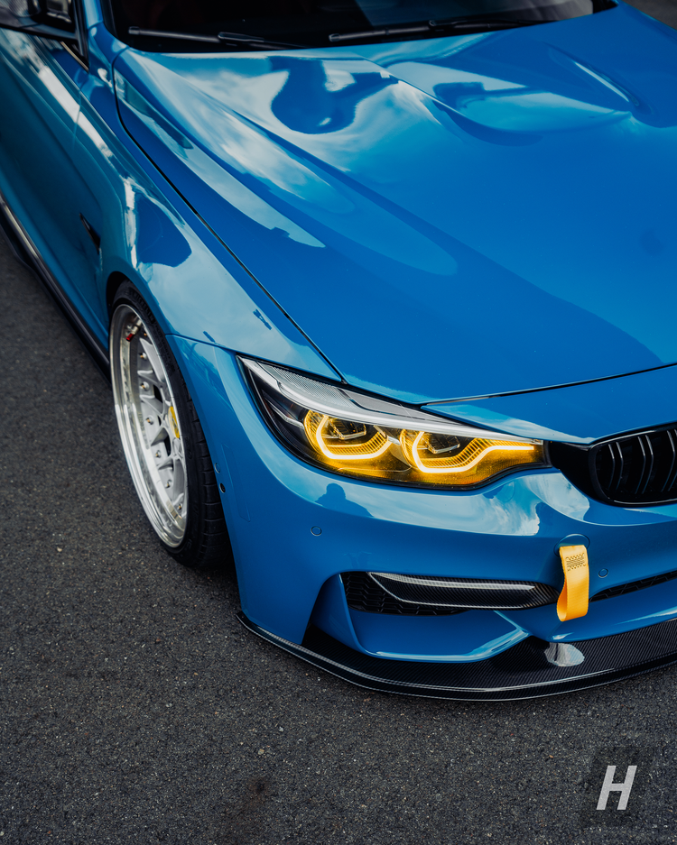Performance V2 Dry Carbon Fiber Upper Splitters (FANGS)  - F80 M3 | F82 / F83 M4