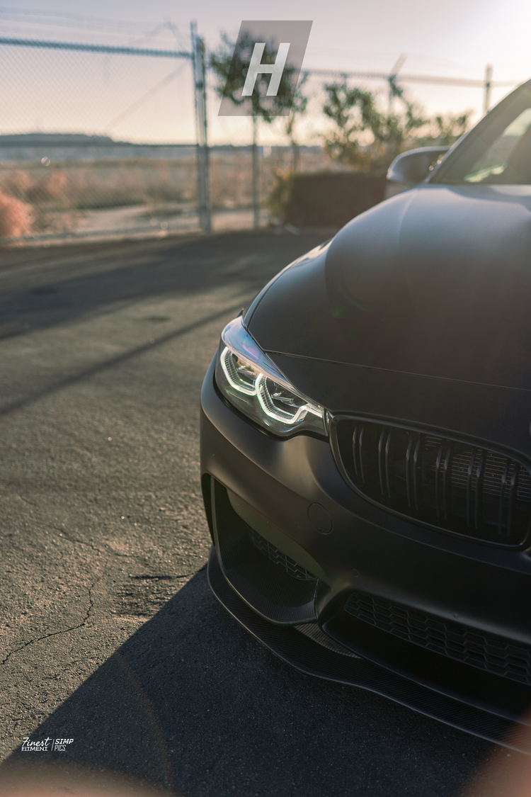 P STYLE CARBON FIBER FRONT LIP - F80 M3 | F82 / F83 M4