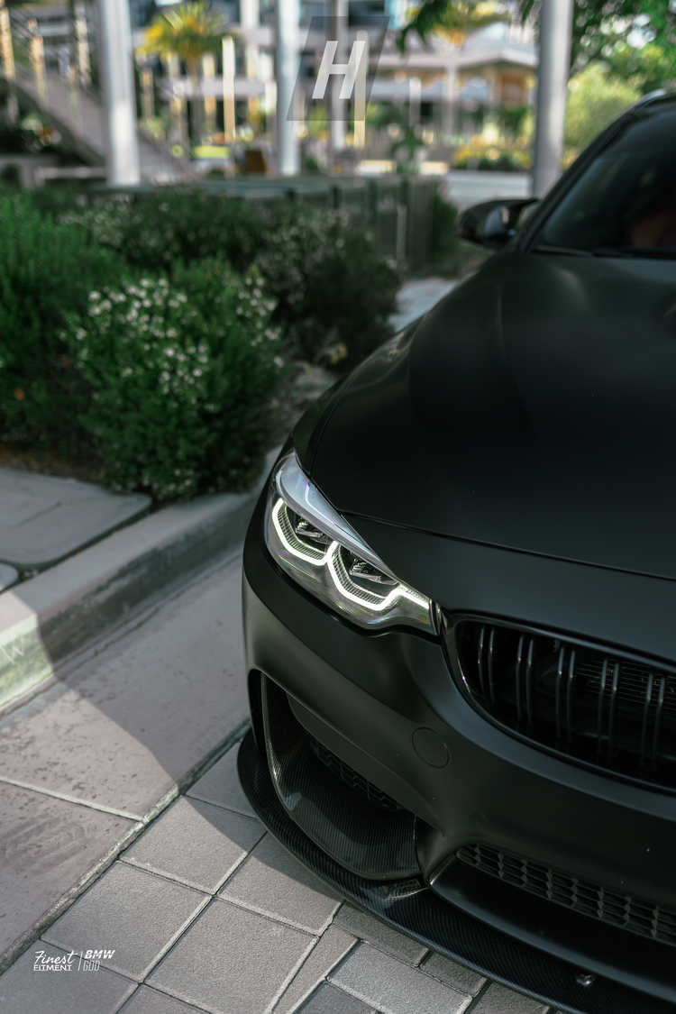 3D STYLE CARBON FIBER FRONT LIP - BMW F80 M3 | F82 / F83 M4