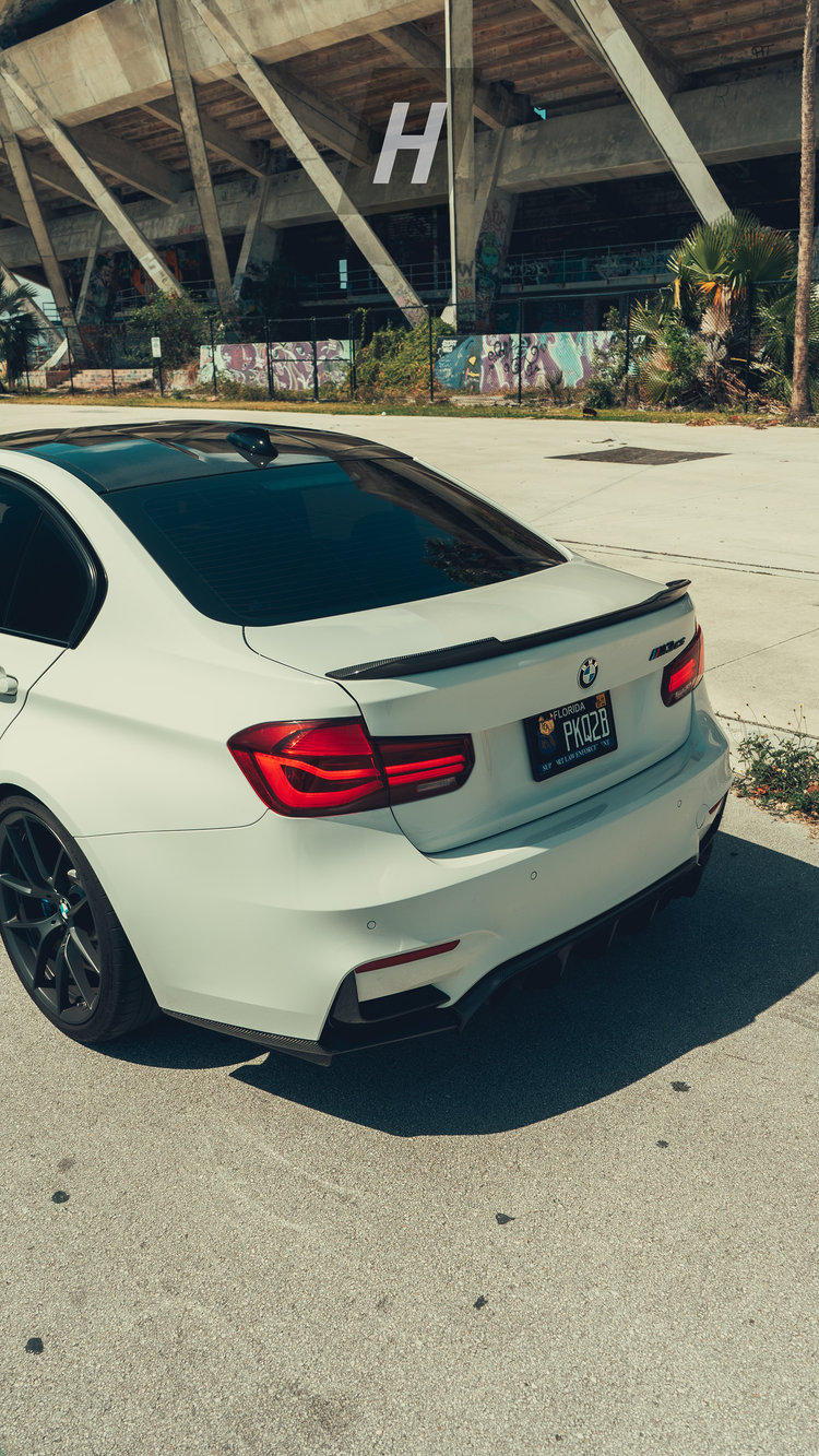 CS V1 Carbon Fiber Trunk Spoiler - F30 3-SERIES | F80 M3