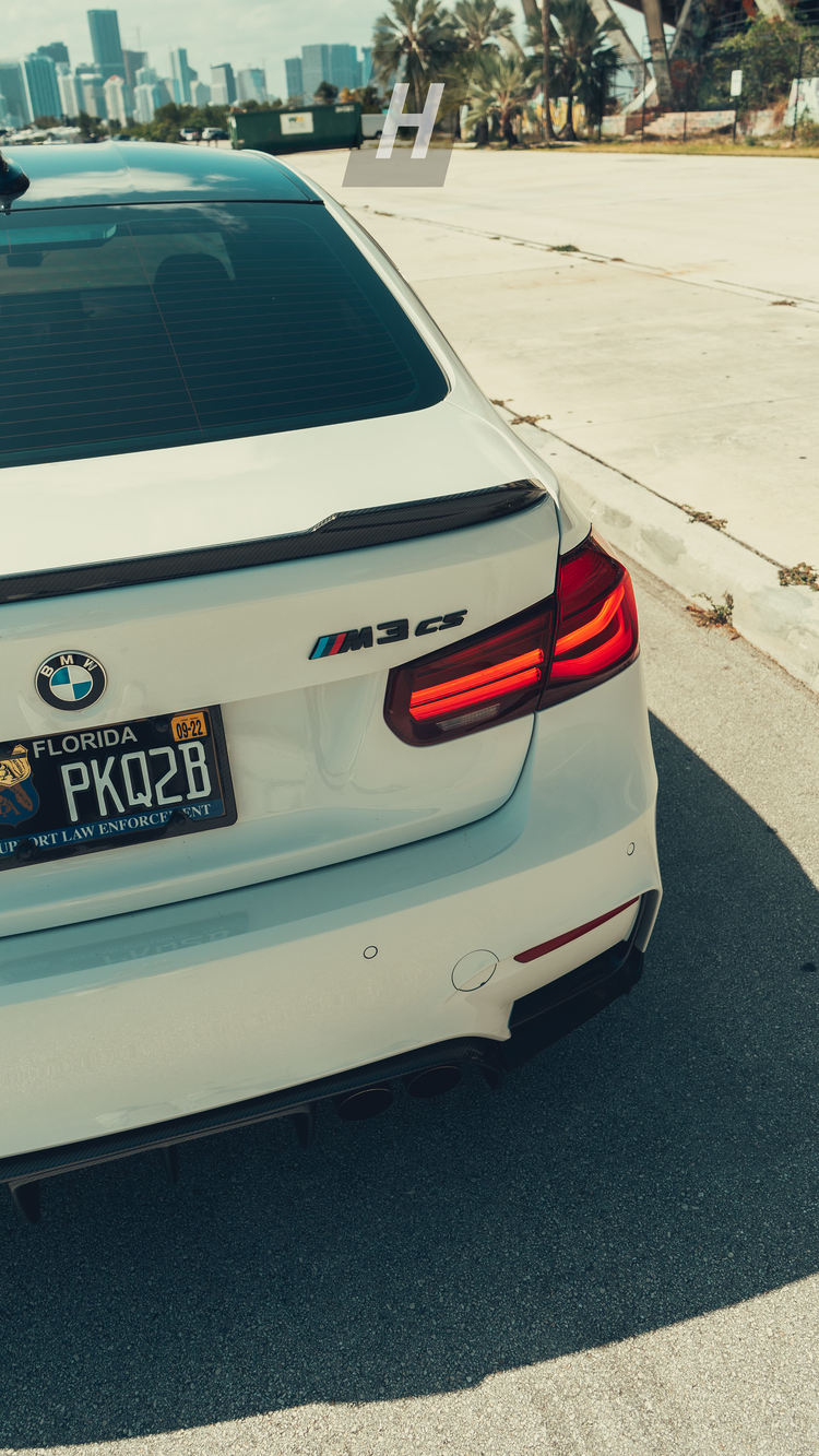 CS V1 Carbon Fiber Trunk Spoiler - F30 3-SERIES | F80 M3