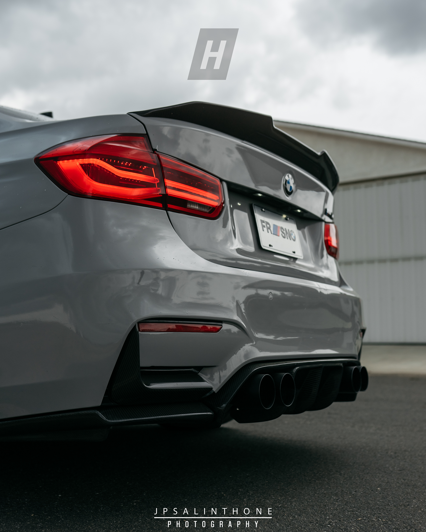 V Style 3-Piece Carbon Fiber Diffuser - F80 M3 | F82 / F83 M4 – Horizon ...