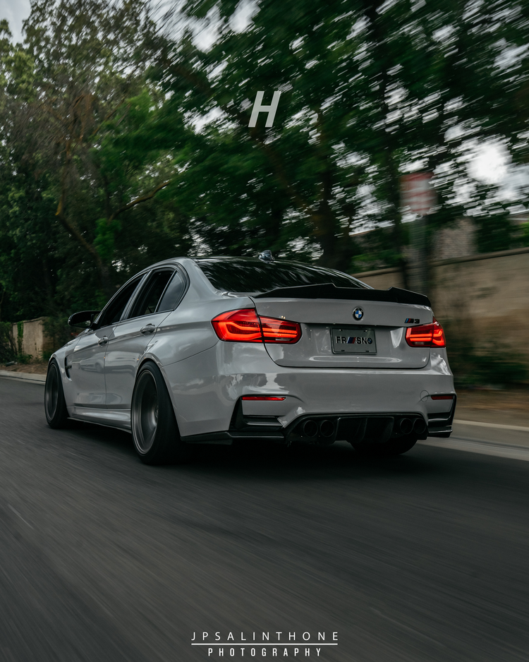 V STYLE 3-PIECE CARBON FIBER DIFFUSER - F80 M3 | F82 / F83 M4