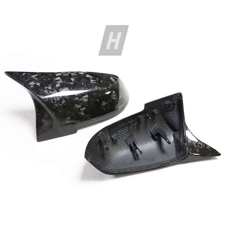 Performance V1 Dry Carbon Fiber Mirror Cap Replacements - F3X 3-Series | F3X 4-Series | F2X 2-Series