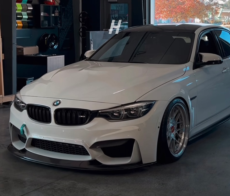 J Style Carbon Fiber Front Lip - F80 M3 | F82 / F83 M4