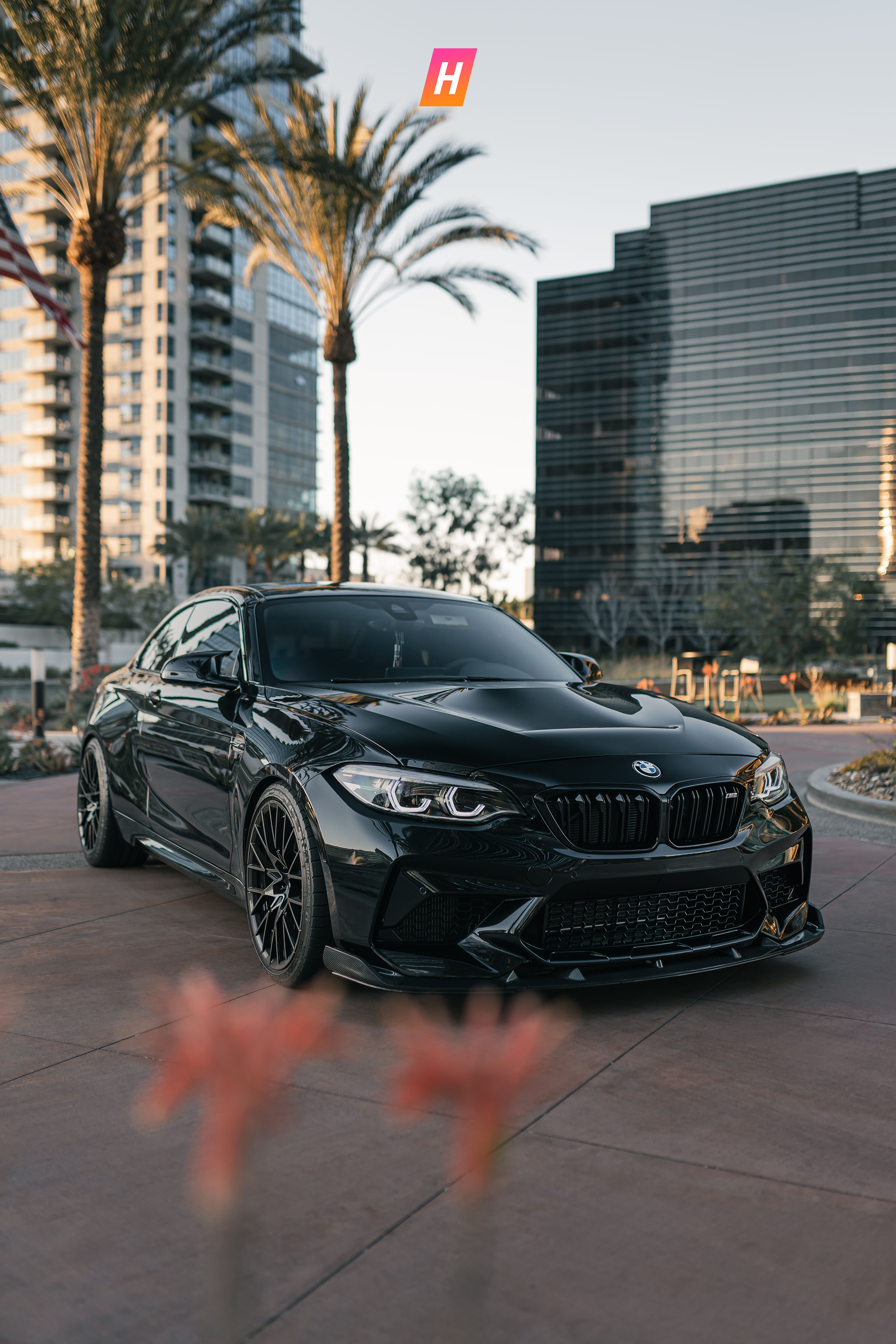 3D Style Carbon Fiber Front Lip - F87 M2C