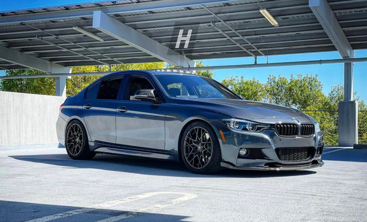 HM Style Carbon Fiber Front Lip - F3X 3-Series