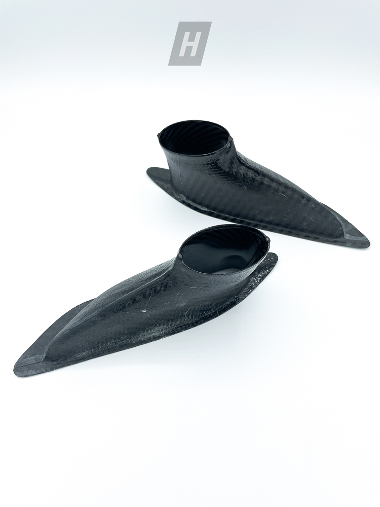 Dry Carbon Fiber GT4 Style Air / Brake Ducts - F80 M3 | F82 / F83 M4