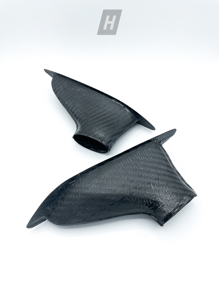 Dry Carbon Fiber GT4 Style Air / Brake Ducts - F80 M3 | F82 / F83 M4