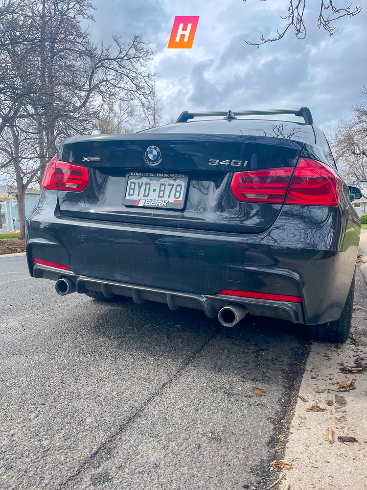 Performance V1 Carbon Fiber Diffuser - F30 3-Series
