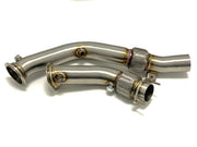 MAD S55 Downpipes w/ Flex Section - F87 M2C | F80 M3 | F82 / F83 M4