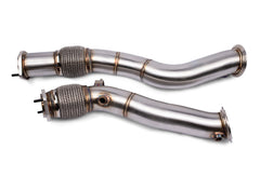 VRSF S58 Stainless Steel Race Downpipes - F97 X3M | F98 X4M