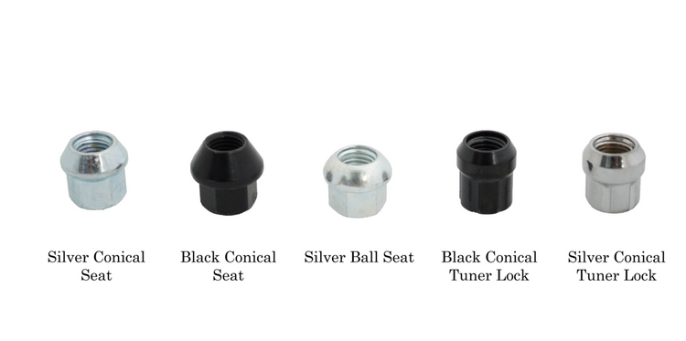 68mm Black Race Stud Kit 12×1.5