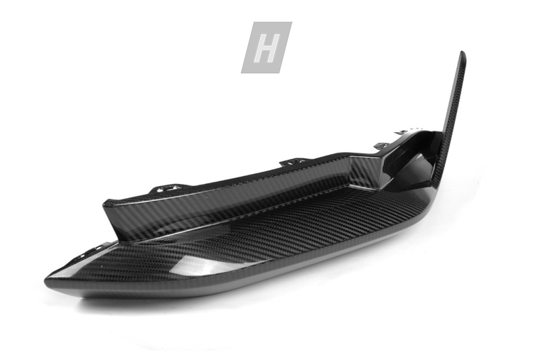 Dry Carbon Fiber Performance V1 Rear Diffuser Extensions / Splitters - G82 / G83 M4