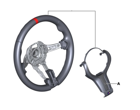 M Performance Steering Wheel V2 - F2X 2-Series | F3X 3-Series | F3X 4-Series (32-30-2-230-188)