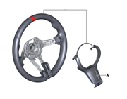 M Performance Steering Wheel V2 - F2X 2-Series | F3X 3-Series | F3X 4-Series (32-30-2-230-188)