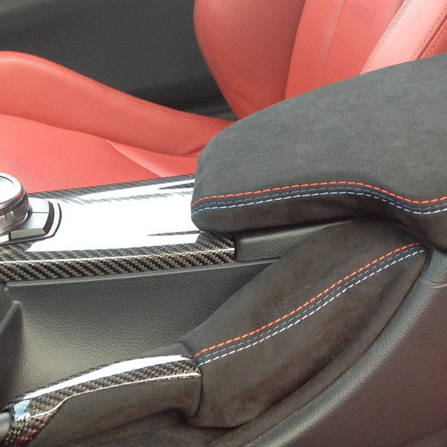 OEM BMW M PERFORMANCE ALCANTARA ARMREST - F8X M3, M4