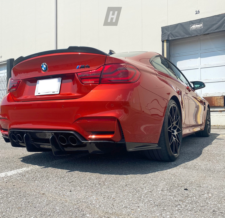 CS V1 CARBON FIBER TRUNK LIP / SPOILER - F82 M4