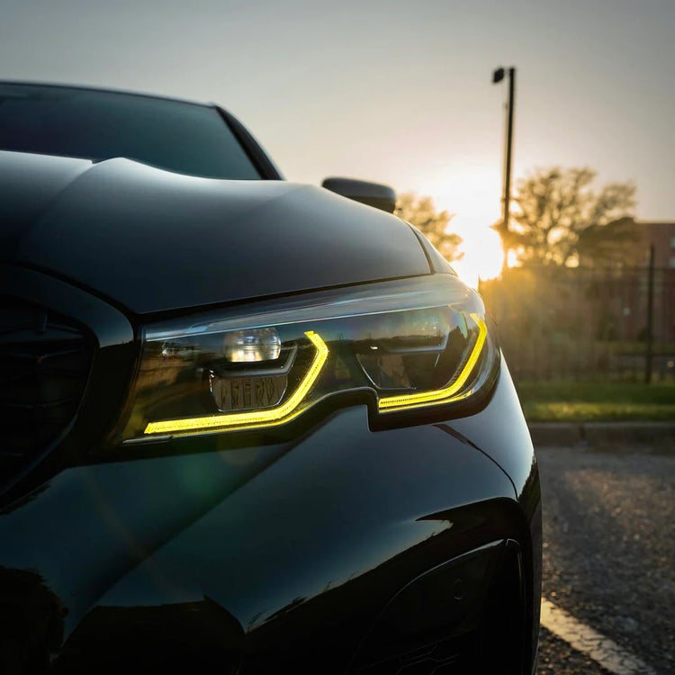 HM CSL Yellow Daytime Running Light (DRL) LED Module Set - G20 3-Series (Pre-LCI)