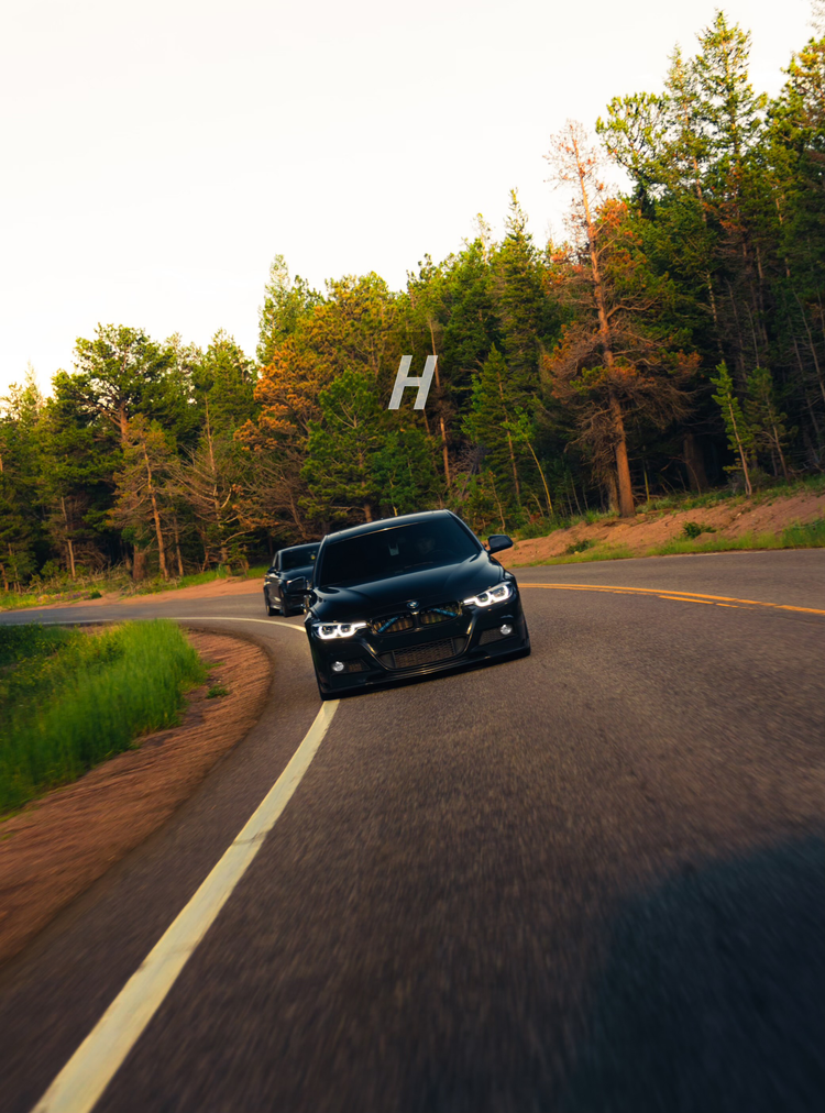 HM Style Carbon Fiber Front Lip - F3X 3-Series