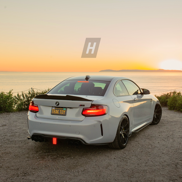 P Style (High Kick) Carbon Fiber Trunk Lip / Spoiler - F87 M2 | F22 2-Series