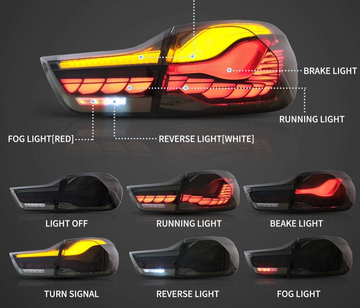 Bmw m4 gts tail lights online